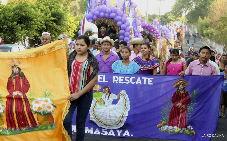 Carretas Peregrinas inician recorrido hacia el santuario de Jesús del Rescate