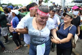 Peregrinaje de Santo Domingo de Guzmán rumbo a Las Sierritas