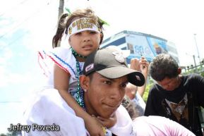 Peregrinaje de Santo Domingo de Guzmán rumbo a Las Sierritas