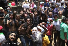 Peregrinaje de Santo Domingo de Guzmán rumbo a Las Sierritas