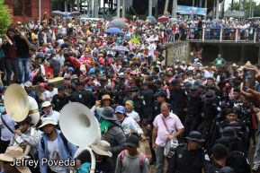 Peregrinaje de Santo Domingo de Guzmán rumbo a Las Sierritas