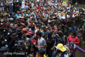 Peregrinaje de Santo Domingo de Guzmán rumbo a Las Sierritas