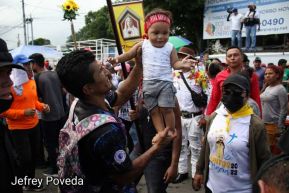Peregrinaje de Santo Domingo de Guzmán rumbo a Las Sierritas
