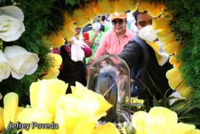 Peregrinaje de Santo Domingo de Guzmán rumbo a Las Sierritas