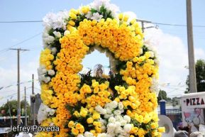 Peregrinaje de Santo Domingo de Guzmán rumbo a Las Sierritas
