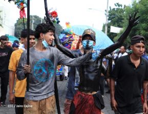 Peregrinaje de Santo Domingo de Guzmán rumbo a Las Sierritas