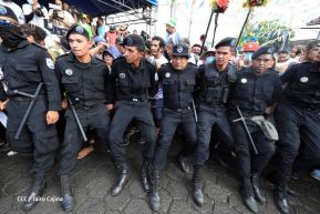 Peregrinaje de Santo Domingo de Guzmán rumbo a Las Sierritas