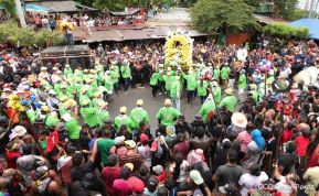 Peregrinaje de Santo Domingo de Guzmán rumbo a Las Sierritas