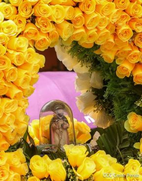 Peregrinaje de Santo Domingo de Guzmán rumbo a Las Sierritas