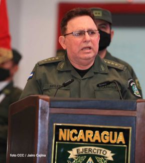 Acto del 42 aniversario de la fundación de la Fuerza Naval del Ejército de Nicaragua