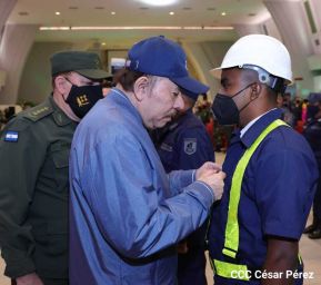 Acto del 42 aniversario de la fundación de la Fuerza Naval del Ejército de Nicaragua