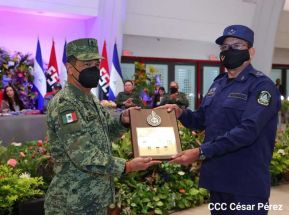 Acto del 42 aniversario de la fundación de la Fuerza Naval del Ejército de Nicaragua