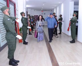 Acto del 42 aniversario de la fundación de la Fuerza Naval del Ejército de Nicaragua