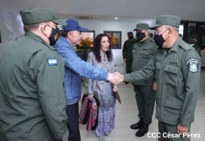 Acto del 42 aniversario de la fundación de la Fuerza Naval del Ejército de Nicaragua