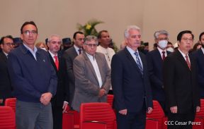 Acto del 42 aniversario de la fundación de la Fuerza Naval del Ejército de Nicaragua