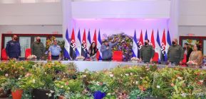 Acto del 42 aniversario de la fundación de la Fuerza Naval del Ejército de Nicaragua