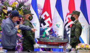 Acto del 42 aniversario de la fundación de la Fuerza Naval del Ejército de Nicaragua