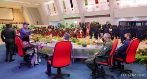 Acto del 42 aniversario de la fundación de la Fuerza Naval del Ejército de Nicaragua