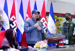 Acto del 42 aniversario de la fundación de la Fuerza Naval del Ejército de Nicaragua