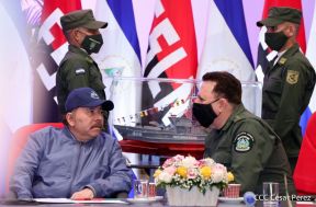 Acto del 42 aniversario de la fundación de la Fuerza Naval del Ejército de Nicaragua
