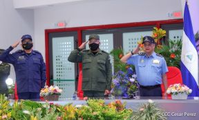 Acto del 42 aniversario de la fundación de la Fuerza Naval del Ejército de Nicaragua