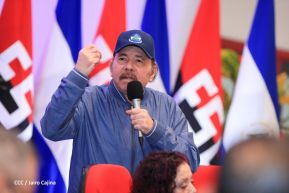 Acto del 42 aniversario de la fundación de la Fuerza Naval del Ejército de Nicaragua