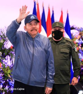 Acto del 42 aniversario de la fundación de la Fuerza Naval del Ejército de Nicaragua