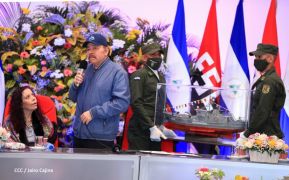 Acto del 42 aniversario de la fundación de la Fuerza Naval del Ejército de Nicaragua