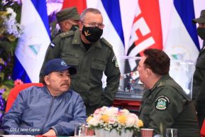 Acto del 42 aniversario de la fundación de la Fuerza Naval del Ejército de Nicaragua