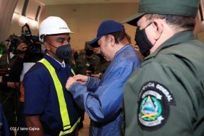 Acto del 42 aniversario de la fundación de la Fuerza Naval del Ejército de Nicaragua