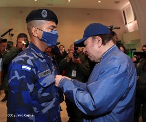 Acto del 42 aniversario de la fundación de la Fuerza Naval del Ejército de Nicaragua