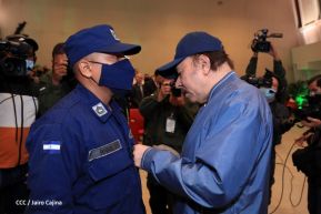 Acto del 42 aniversario de la fundación de la Fuerza Naval del Ejército de Nicaragua