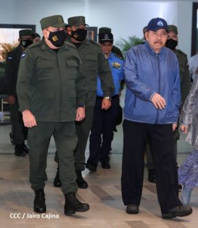 Acto del 42 aniversario de la fundación de la Fuerza Naval del Ejército de Nicaragua