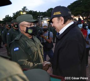 Acto del 43 aniversario de la constitución del Ejército de Nicaragua