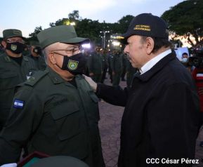 Acto del 43 aniversario de la constitución del Ejército de Nicaragua