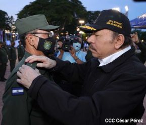 Acto del 43 aniversario de la constitución del Ejército de Nicaragua