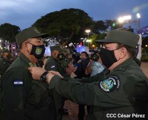Acto del 43 aniversario de la constitución del Ejército de Nicaragua
