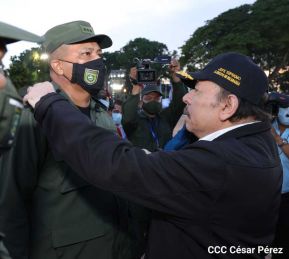 Acto del 43 aniversario de la constitución del Ejército de Nicaragua