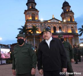 Acto del 43 aniversario de la constitución del Ejército de Nicaragua