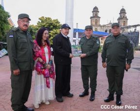 Acto del 43 aniversario de la constitución del Ejército de Nicaragua