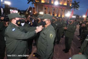 Acto del 43 aniversario de la constitución del Ejército de Nicaragua