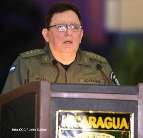 Acto del 43 aniversario de la constitución del Ejército de Nicaragua