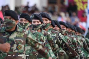 Acto del 43 aniversario de la constitución del Ejército de Nicaragua