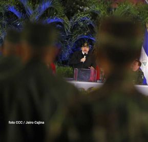 Acto del 43 aniversario de la constitución del Ejército de Nicaragua