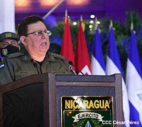 Acto del 43 aniversario de la constitución del Ejército de Nicaragua