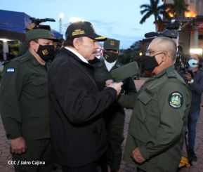 Acto del 43 aniversario de la constitución del Ejército de Nicaragua