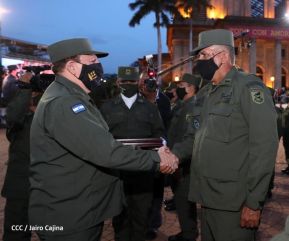 Acto del 43 aniversario de la constitución del Ejército de Nicaragua