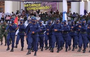 Acto del 43 aniversario de la constitución del Ejército de Nicaragua