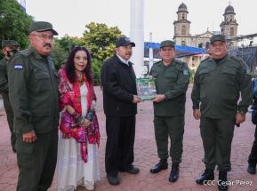 Acto del 43 aniversario de la constitución del Ejército de Nicaragua