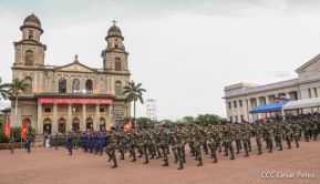 Acto del 43 aniversario de la constitución del Ejército de Nicaragua